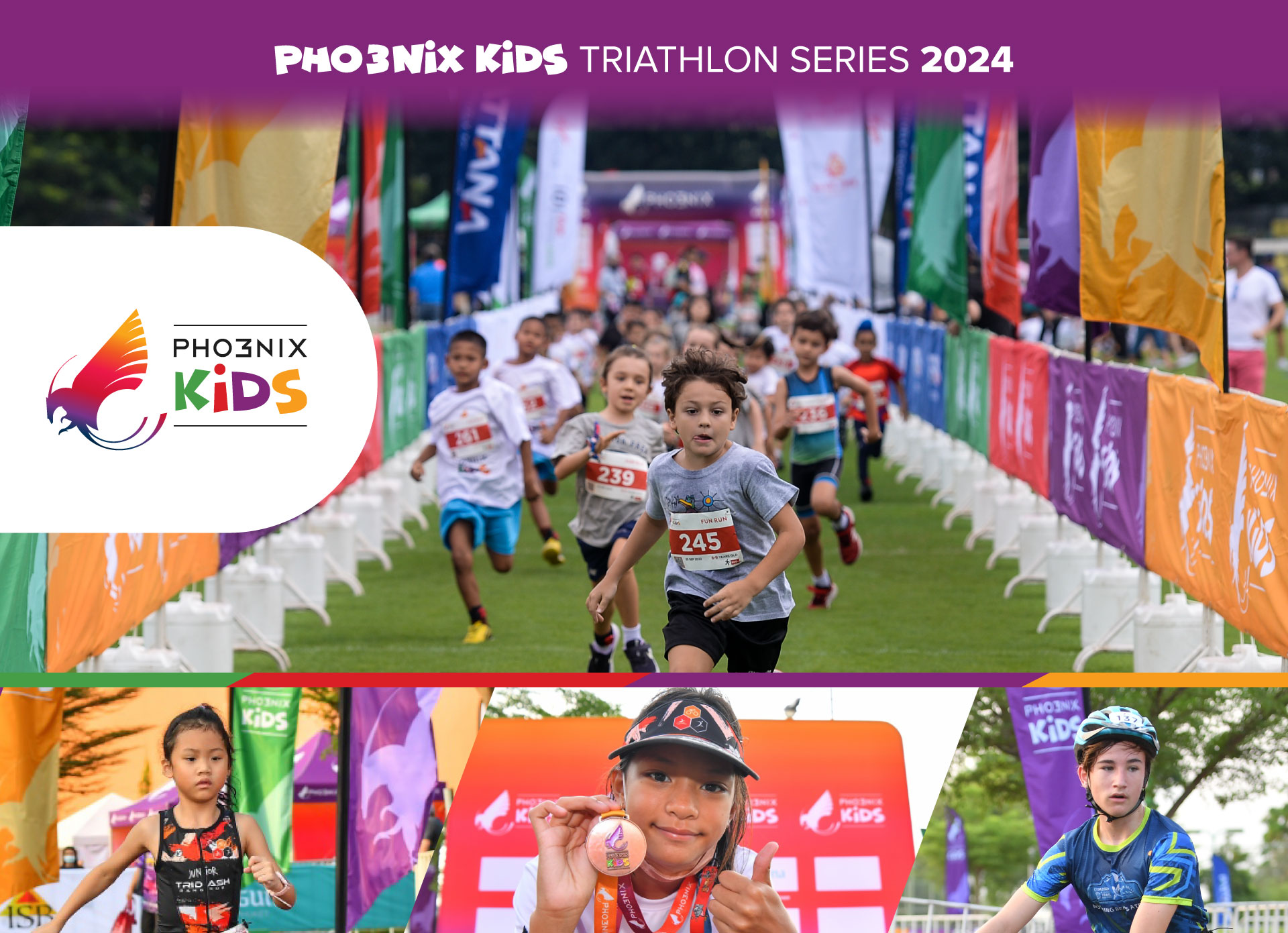 Pho3nix Kids Triathlon at Pattana Sports Resort 2024
